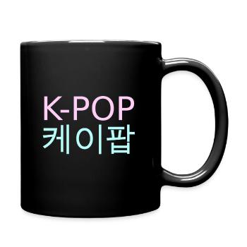 K-Pop Korean Pop Music - Full Colour Mug - black - Right