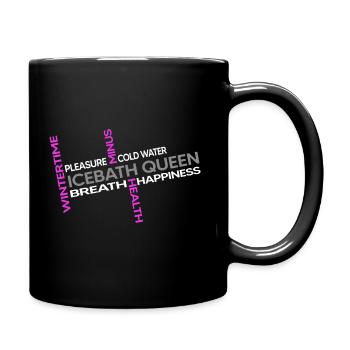 winterbader eisbader polar icebath arktis queen - Full Colour Mug - black - Right