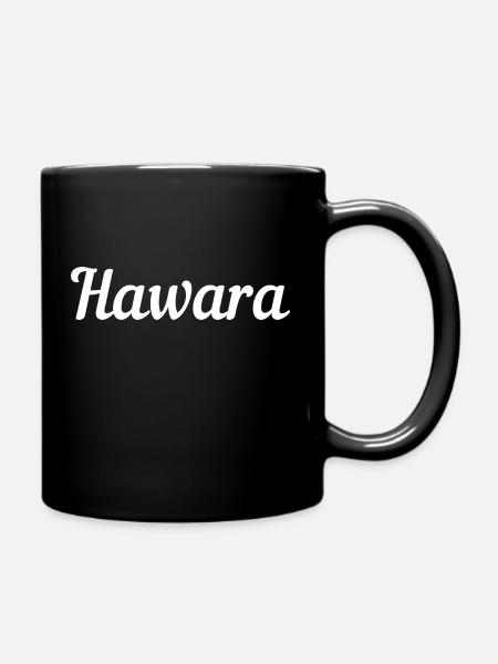 "Hawara" Freund - Tasse einfarbig - Schwarz