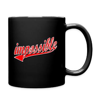 impossible unmöglich dieb bandit gym training cap - Tasse einfarbig - Schwarz - Rechts