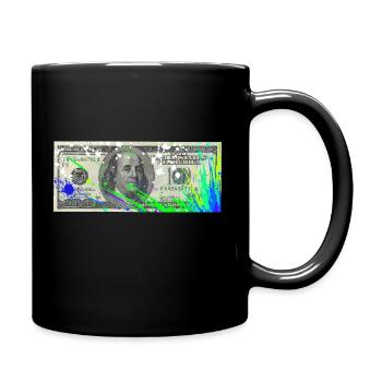 Dollar - Mug uni - noir - Droite