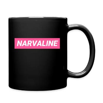 Narvaline Grenoble Femme - Mug uni - noir - Droite