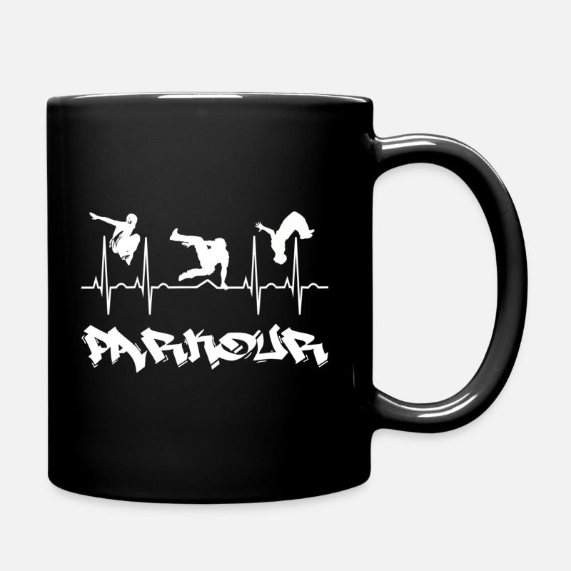 Parkour - Mug uni - noir