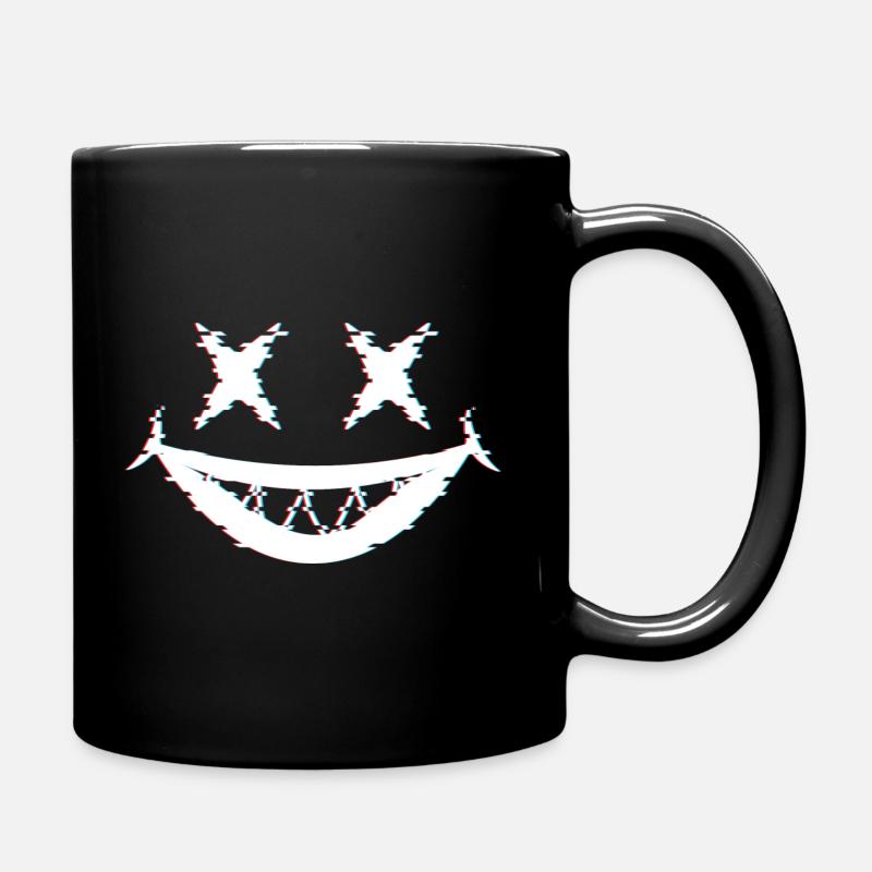 Joker Glitch - Tasse einfarbig - Schwarz