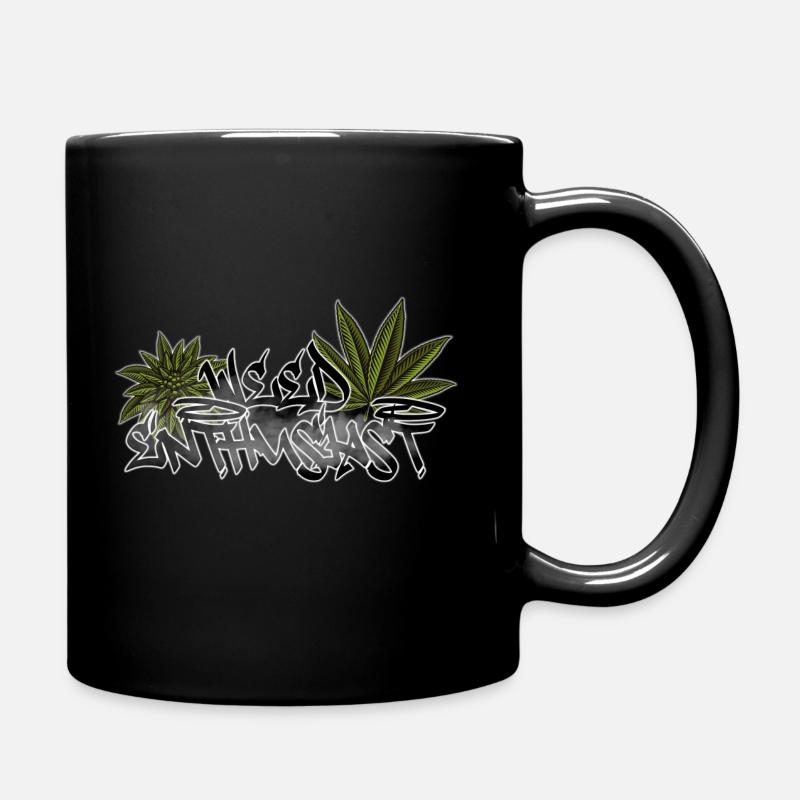 Weedenthusiast - Tasse einfarbig - Schwarz