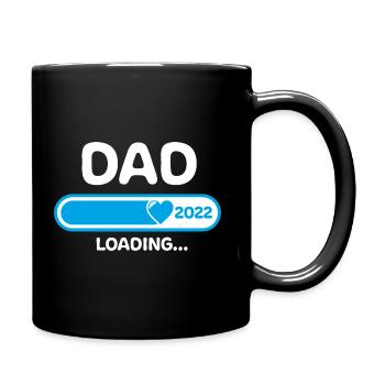 Papa Père 2022 Félicitations - Mug uni - noir - Droite