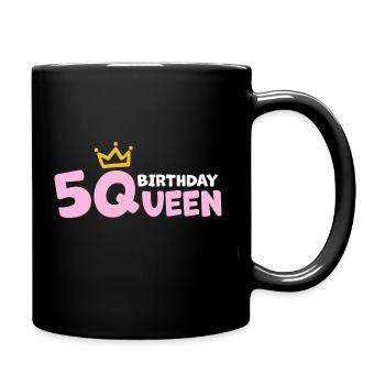 50 years of congratulations Krone - Full Colour Mug - black - Right