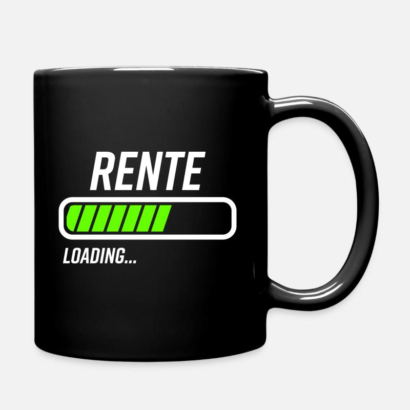 Rente Loading Ladebalken - Tasse einfarbig - Schwarz