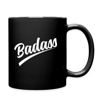 Badass - Mug uni - noir - Droite