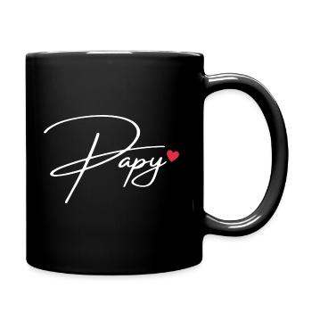 papy cadeau parfait papy annonce grossesse - Mug uni - noir - Droite