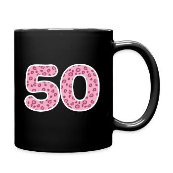 Cadeau d’anniversaire de 50 ans - Mug uni - noir - Droite