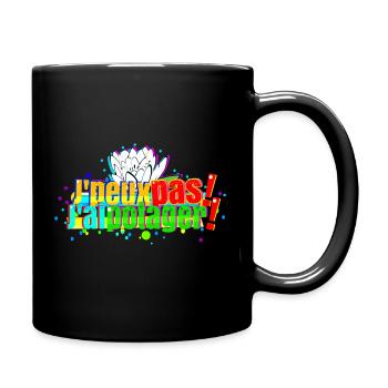 J'peux pas j'ai potager - Mug uni - noir - Droite
