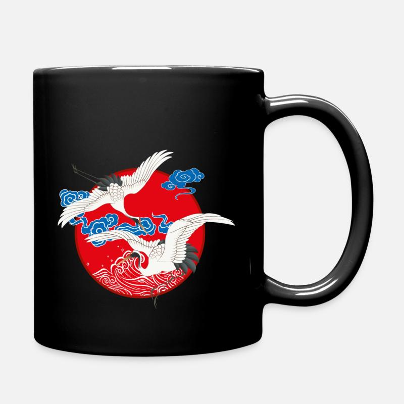 Vogel - Tasse einfarbig - Schwarz