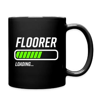 Floor Layer Loading Bar - Full Colour Mug - black - Right