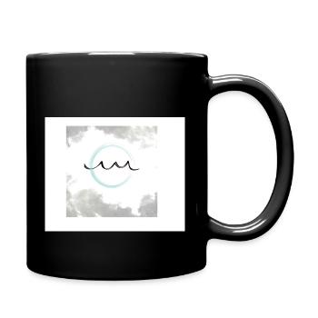 feelings - Tasse einfarbig - Schwarz - Rechts