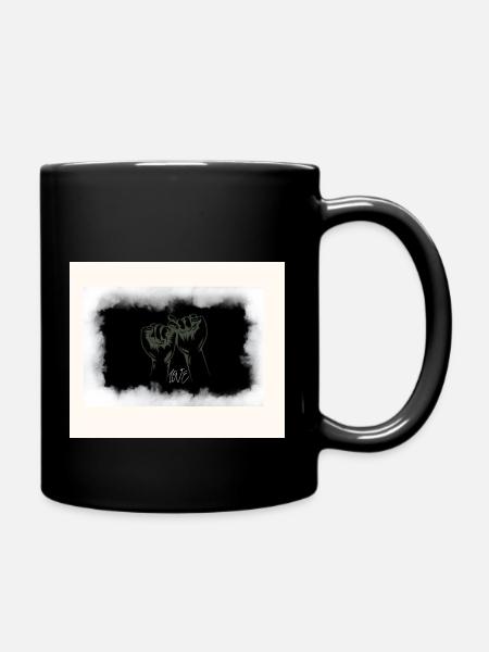 LOVE - Tasse einfarbig - Schwarz