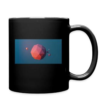 SPACE - Tasse einfarbig - Schwarz - Rechts