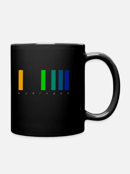Hydrogen - Tasse einfarbig - Schwarz