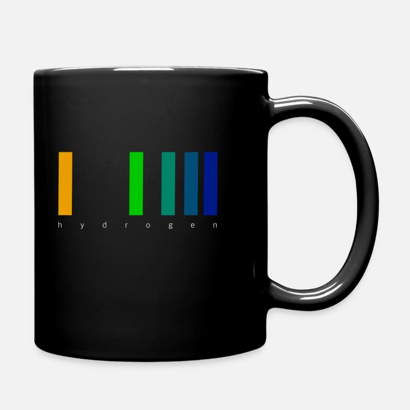 Hydrogen - Tasse einfarbig - Schwarz