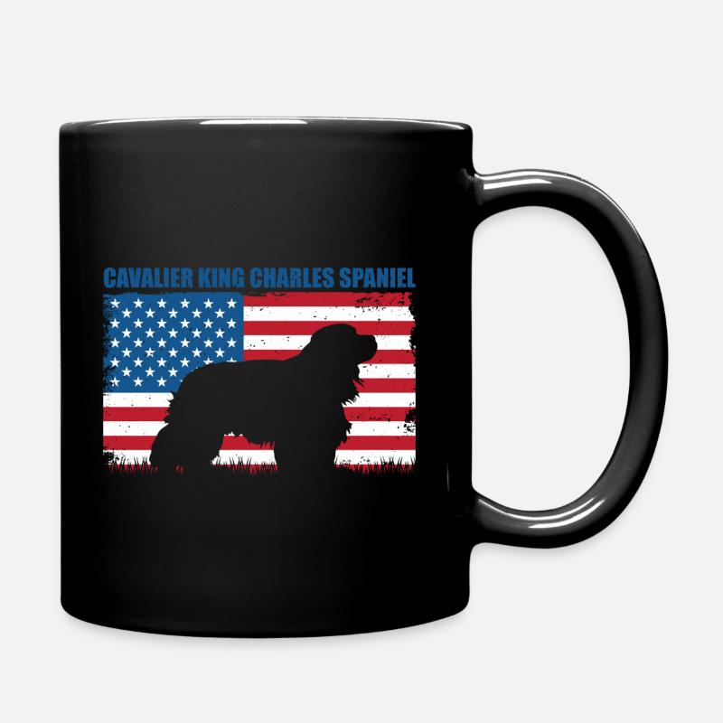 Cavalier King Charles Spaniel Cadeau - Mug uni - noir