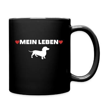 Teckel Chien Chien Chien Personne Idée Cadeau - Mug uni - noir - Droite