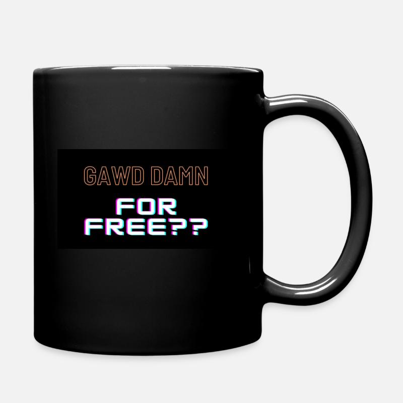 Gawd God Damn Design drôle de tendance mème - Mug uni - noir