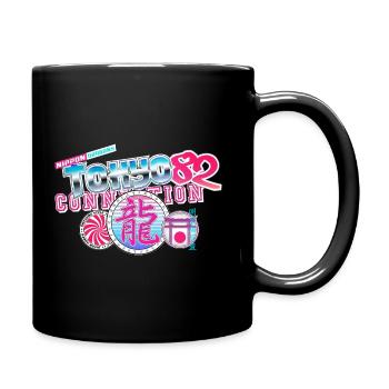 Tokyo Connection 82 (Nippon Dragons, Retro) - Tasse einfarbig - Schwarz - Rechts