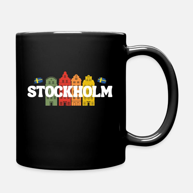 Stockholm - Tasse einfarbig - Schwarz