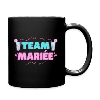 team mariée evjf - Mug uni - noir - Droite