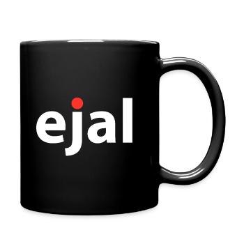 ejal rot - Tasse einfarbig - Schwarz - Rechts