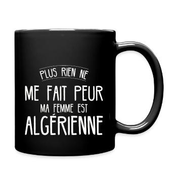 cadeau pour son mari homme algérien algérie - Mug uni - noir - Droite