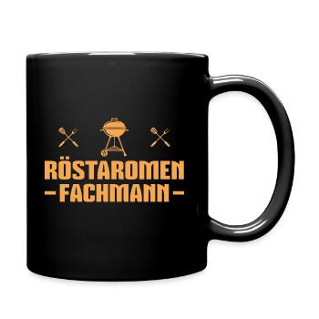 Barbecue Röstaromen Fachmann Grill - Tasse einfarbig - Schwarz - Rechts