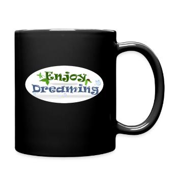 Profitez de rêver - Mug uni - noir - Droite