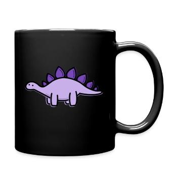 Rosa Dino - Full Colour Mug - black - Right
