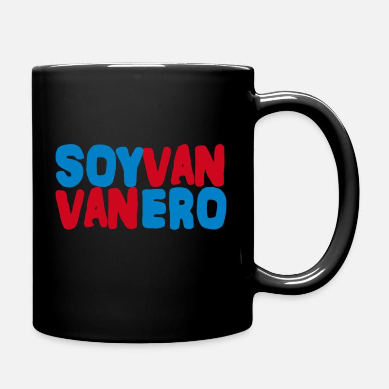 soyvanvanero - Tasse einfarbig - Schwarz