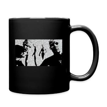 Scp Like Walker Silouette - Tasse einfarbig - Schwarz - Rechts