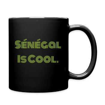 Sénégal is cool - Senegal ist cool - Tasse einfarbig - Schwarz - Rechts