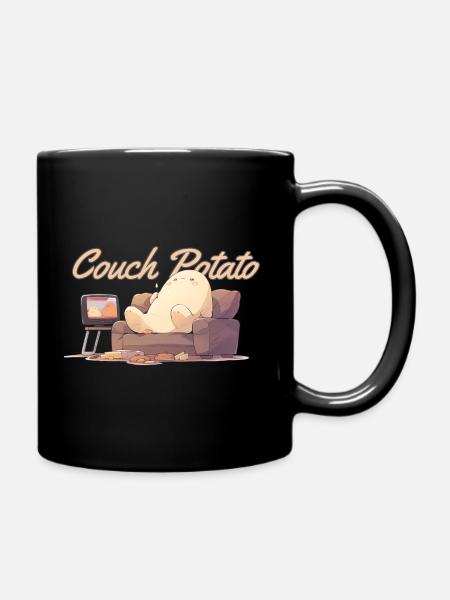 Larve - Mug uni - noir