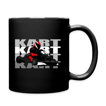 Kart - Full Colour Mug - black - Right