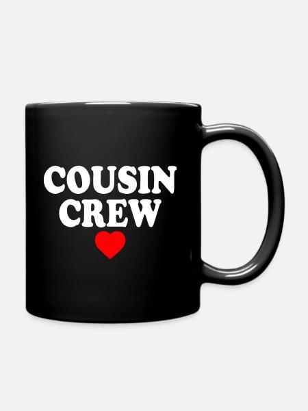 Cousin crew - Mug uni - noir