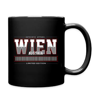 Vienna - Full Colour Mug - black - Right