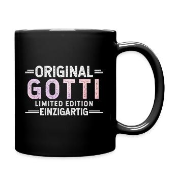 Original Gotti - Tasse einfarbig - Schwarz - Rechts