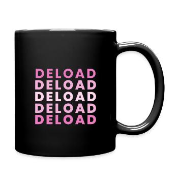 Deload - Tasse einfarbig - Schwarz - Rechts