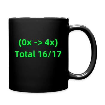 Close to DQ - Full Colour Mug - black - Right