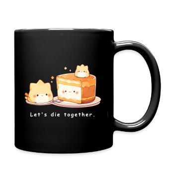 Dessert 01 - Full Colour Mug - black - Right