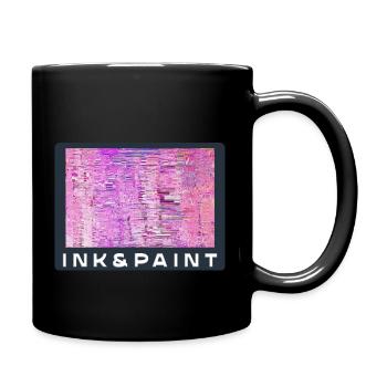 INK PAINT SINGLE ESPOSITION B - Tasse einfarbig - Schwarz - Rechts