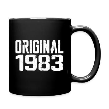 1983 Vintage Cadeau Anniversaire Rétro Cadeau 1983 - Mug uni - noir - Droite