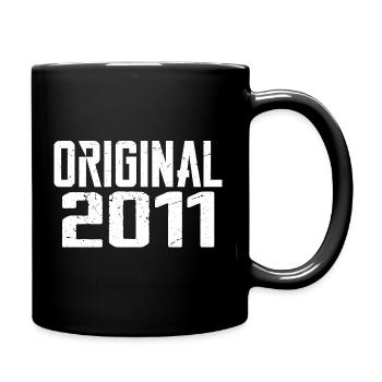 2011 Vintage Cadeau Anniversaire Rétro Cadeau 2011 - Mug uni - noir - Droite