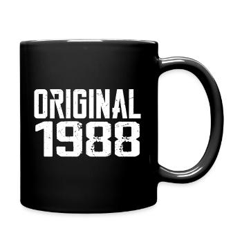 1988 Vintage Cadeau Anniversaire Rétro Cadeau 1988 - Mug uni - noir - Droite