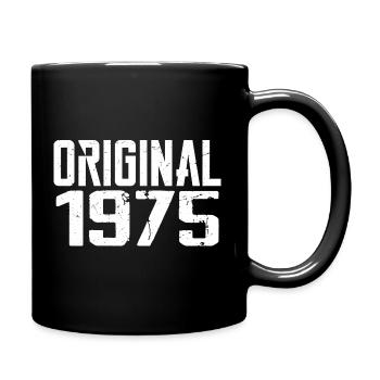 1975 Vintage Cadeau Anniversaire Rétro Cadeau 1975 - Mug uni - noir - Droite